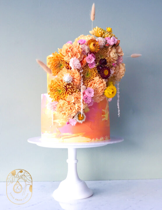 Dried sunset flowers