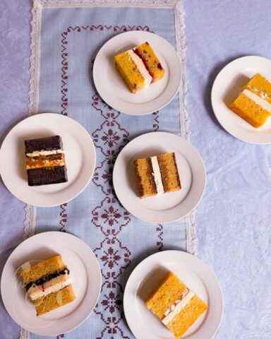 Wedding Cake Sample Box_Cake Slices